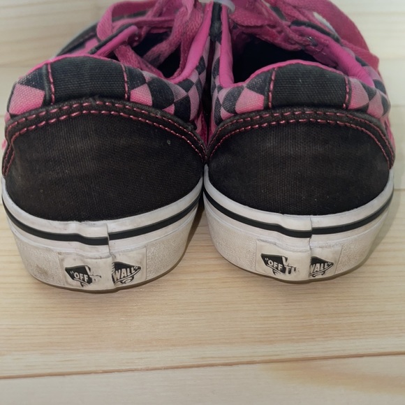 Pink Old Skool Vans Size 2 - Picture 3 of 4